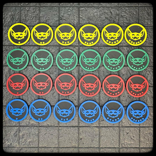 3D Printed Goblin Army Tokens – DnD, Pathfinder, Heroquest Accessory