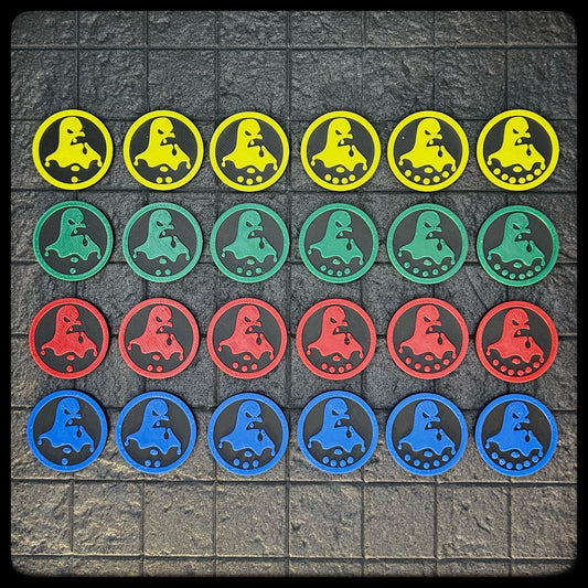 3D Printed Ooze Army Tokens – DnD, Pathfinder, Heroquest