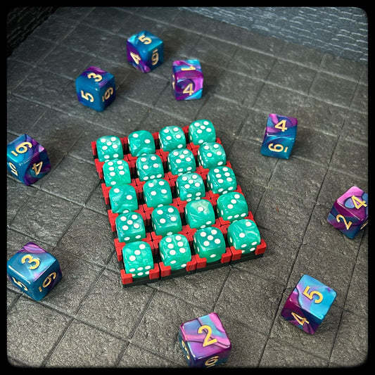 3D Printed Mini Hit Point Tracker – DnD Accessory, Pack of 20