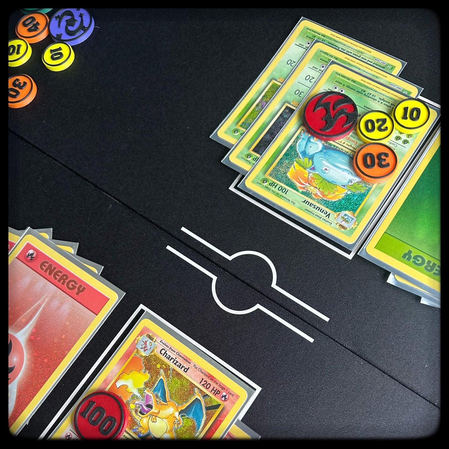 Pokemon 3D Printed Damage and Condition Markers- Pokémon TCG tokens