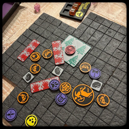 3D Printed Ooze Army Tokens – DnD, Pathfinder, Heroquest