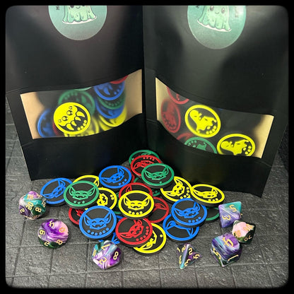 3D Printed Goblin Army Tokens – DnD, Pathfinder, Heroquest Accessory