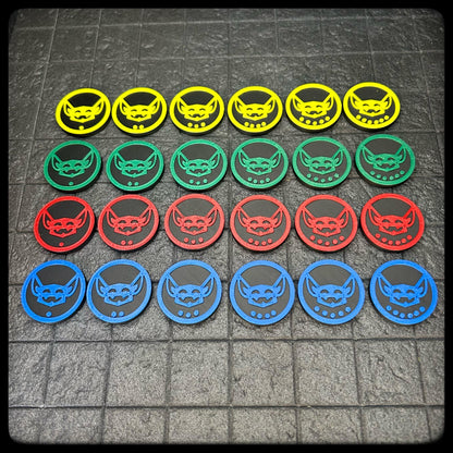 3D Printed Goblin Army Tokens – DnD, Pathfinder, Heroquest Accessory