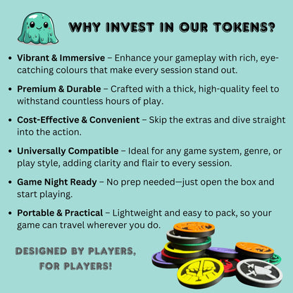 3D Printed Chess Token Set with Travel Chess Board