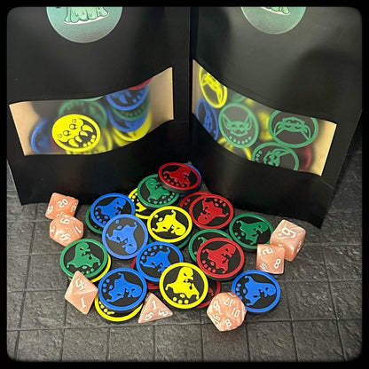 3D Printed Ooze Army Tokens – DnD, Pathfinder, Heroquest