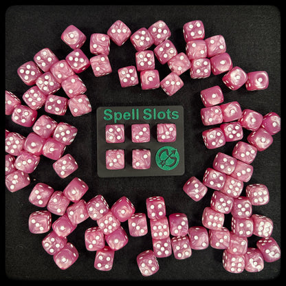 DnD Ranger Spell Tracker & D6 Dice – 3D Printed. DnD Accessory and Dnd Gift idea. Holds D6 Dice. Large or Small half-caster size. - HouseofBlackGames